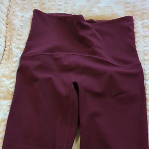 SPANX Booty Boost 7/8 Plum Berry Leggings